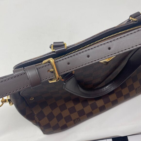 LOUIS VUITTON DAMIER KENSINGTON BOWLING BAG - Picture 14 of 16